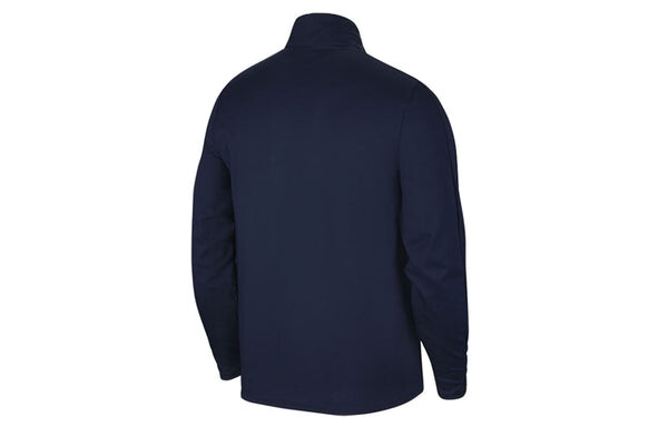 Куртка Nike Dri-FIT Woven Training Casual Sports Jacket Obsidian Color Black, черный — фото 2