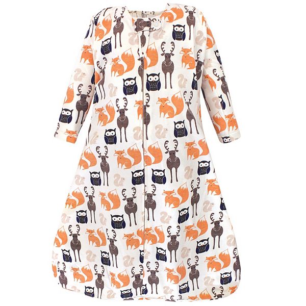 

Спальный мешок для мальчика с длинным рукавом из хлопкового джерси, forest Hudson Baby