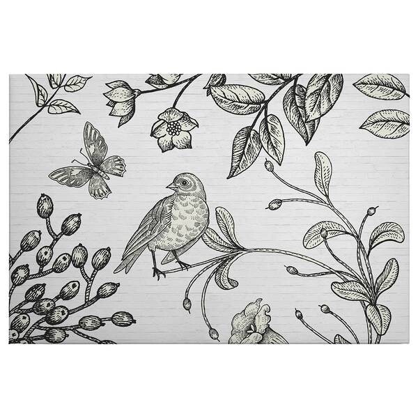 

Картина на холсте A.S. Création Vogel Birdy Natur, черно-белый