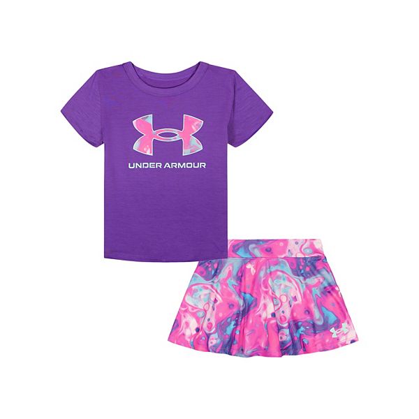 

Детский комплект из юбки и футболки для девочек 4-6x Under Armour