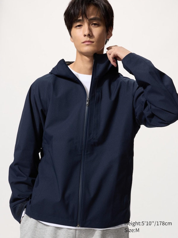 

Парка Blocktech Uniqlo, 69 navy