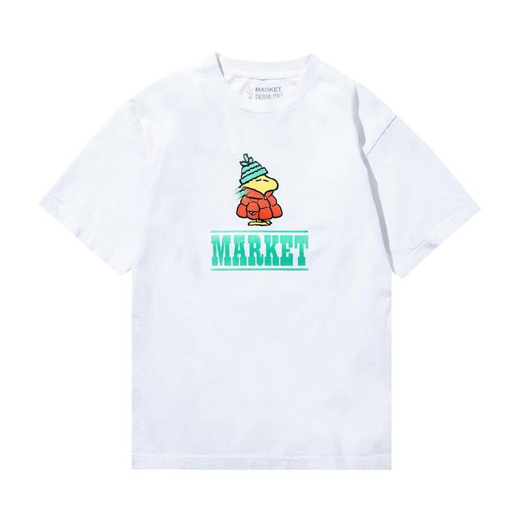 

Футболка Market Peanuts Puffer T-Shirt Ecru, кремовый