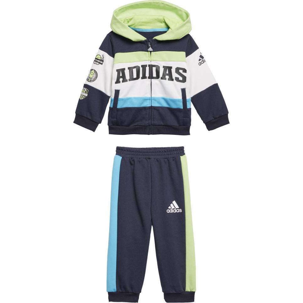 

Комбинезоны/ползунки TD Adidas, зеленый/синий/белый