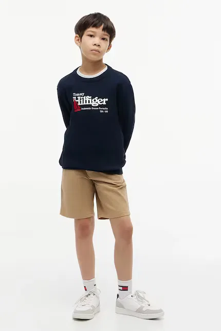 Худи Tommy Hilfiger, синий — фото 4
