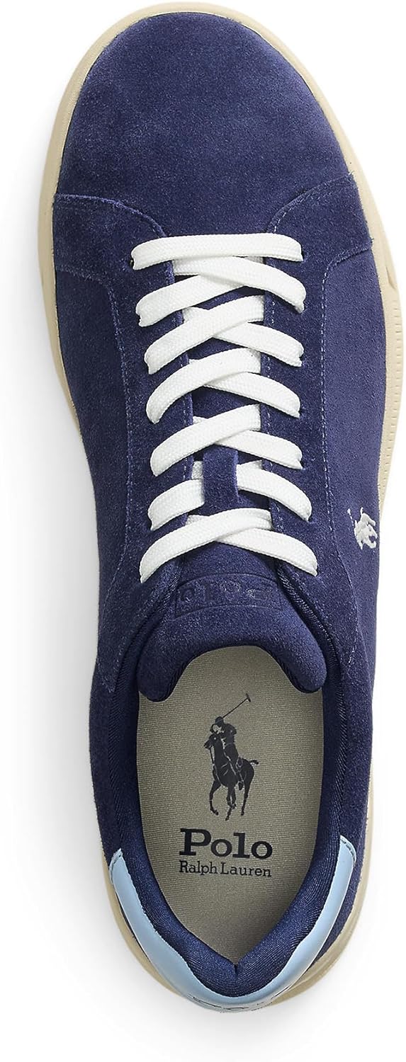 Мужские кроссовки Polo Ralph Lauren Heritage Court II, синий/голубой/темно-синий — фото 4