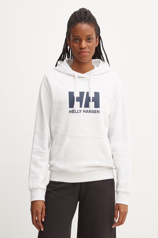 

Хлопковая толстовка HH Logo 2.0 Helly Hansen, серый