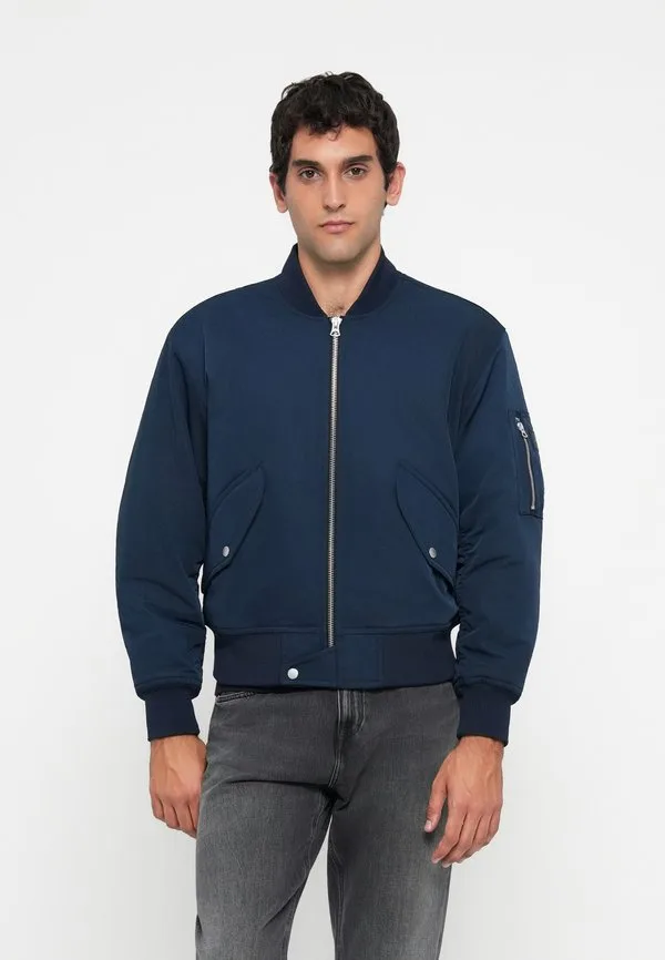 Оригинальная куртка-бомбер Tommy Hilfiger, Dark Night Navy