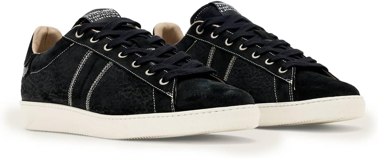 Мужские кроссовки AllSaints Leon Low Top, черный — фото 2