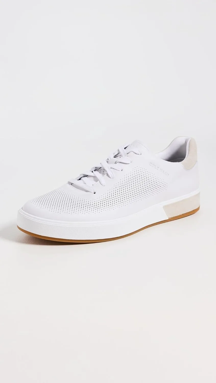 Мужские кроссовки Cole Haan Grandpro Angleace, белый/серебристый — фото 2