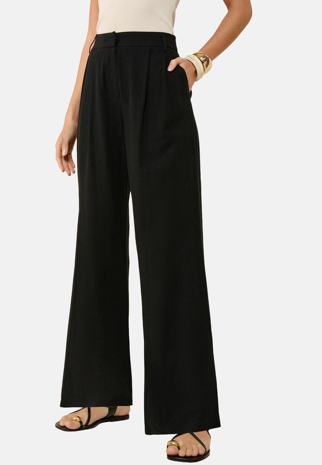 

Брюки WIDE LEG TAILORED Friends Like These, черный