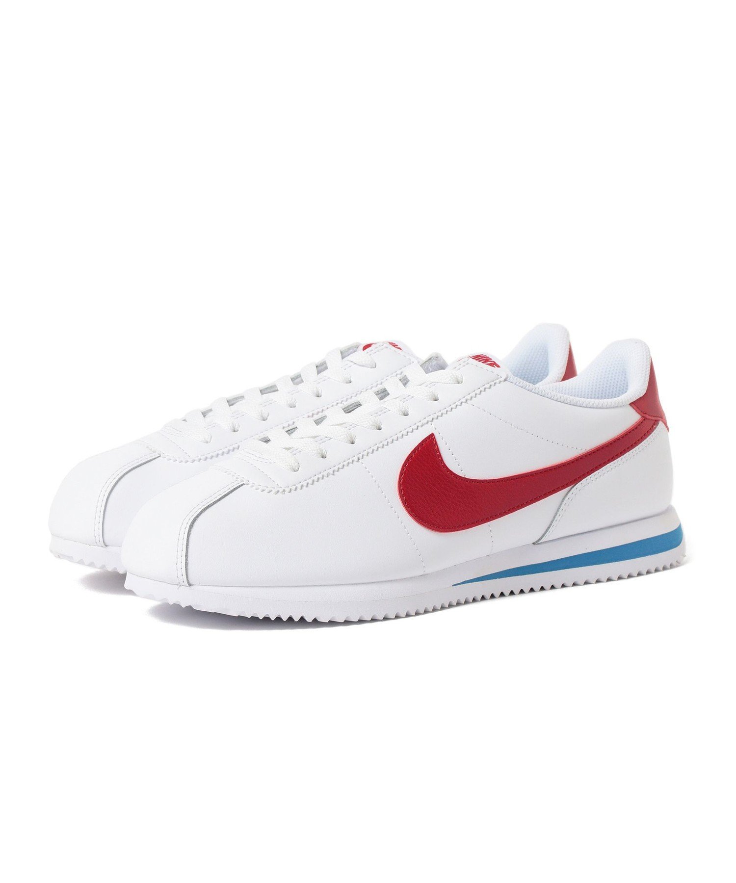 NIKE / Cortez БЕЛЫЙ/КРАСНЫЙ/СИНИЙ BEAMS, WHITE/VARSITY RED/VARSITY BLUE