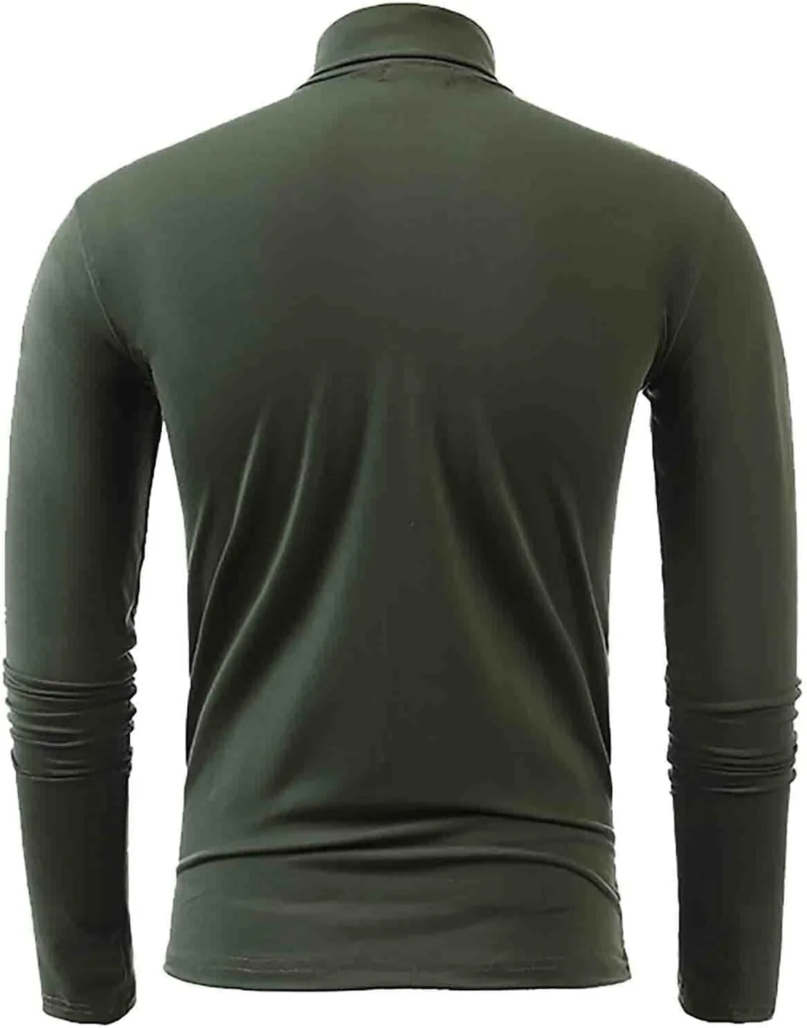 Мужская модная водолазка Compression Tops Slim Fitted — фото 3