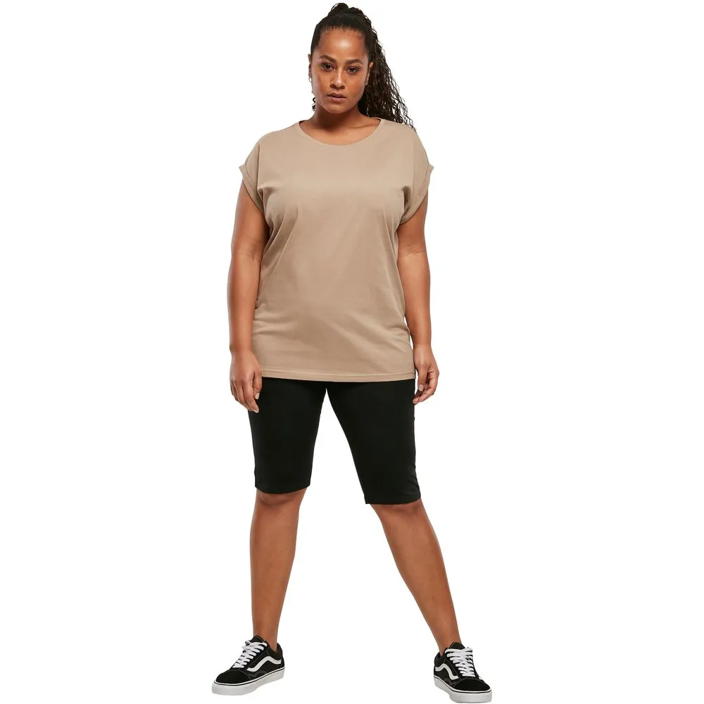 

Футболка Urban Classics Extended Shoulder Gt, коричневый