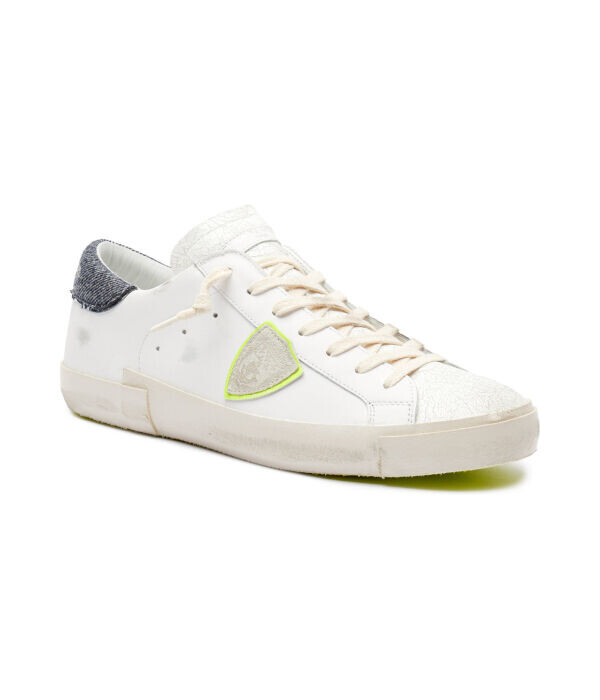 

Кроссовки кожаные Philippe Model PRSX, белый