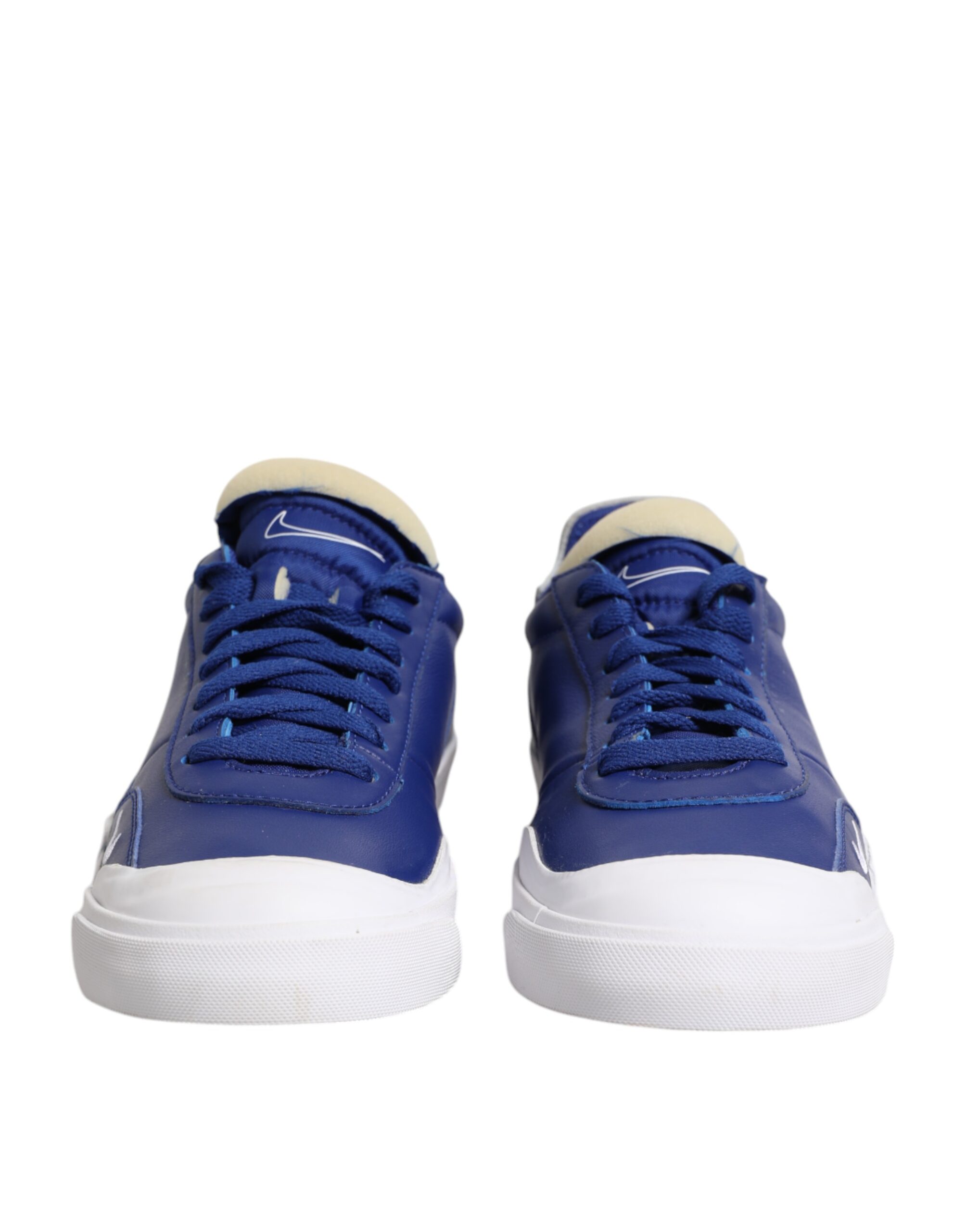 Бело-синие кроссовки PRM со шнуровкой и низким верхом Drop-Type Nike, Blue and White — фото 2