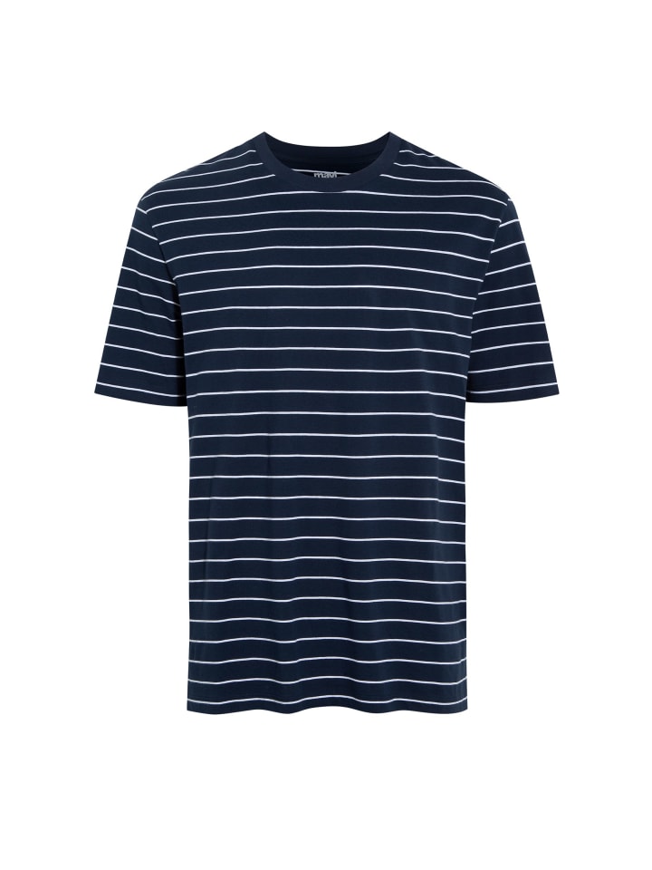 

Полосатая футболка с круглым вырезом темно-синего цвета Mavi Jeans, Синий, Полосатая футболка с круглым вырезом темно-синего цвета Mavi Jeans