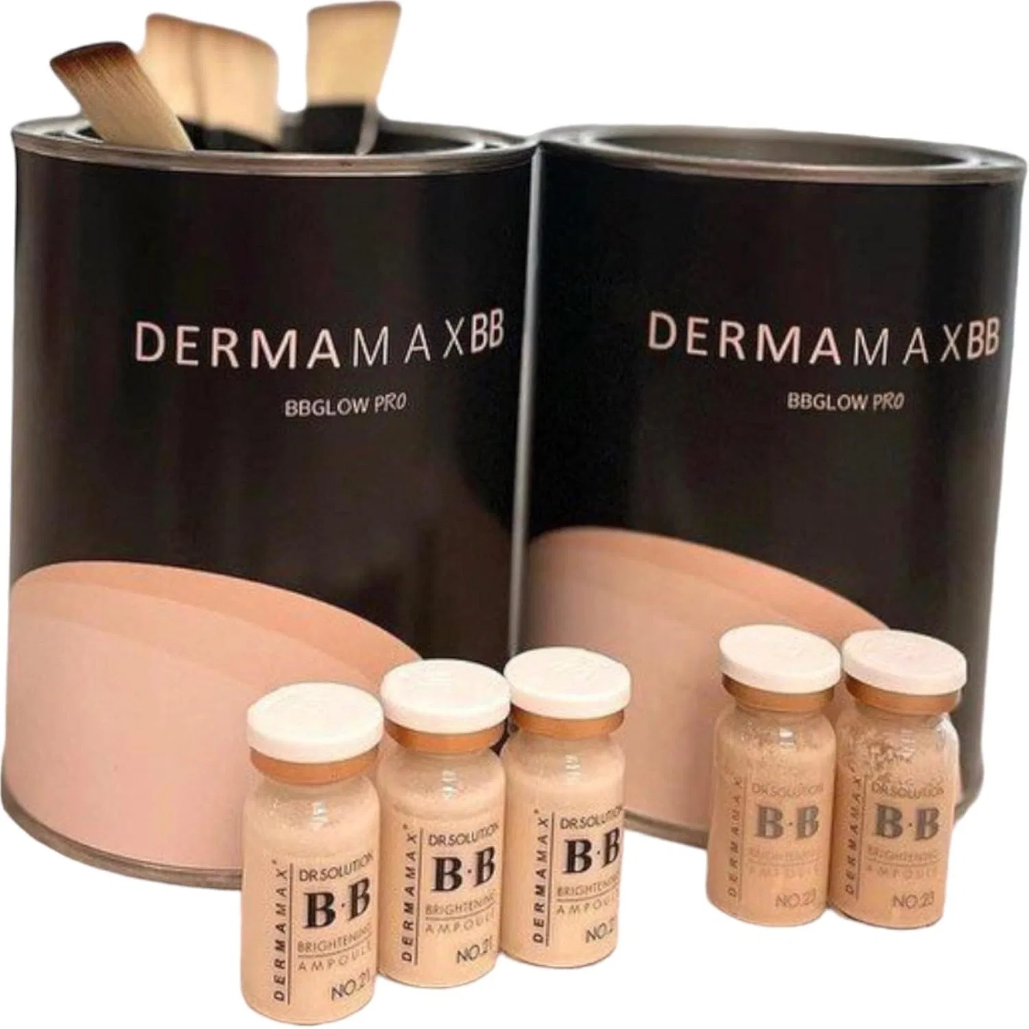 Набор BB-сывороток «Colour Serum» для микронидлинга, оттенки № 21 и 23 от DERMAMAX Dermamax, 1 X No. 21, 1 X No. 23 — фото 4
