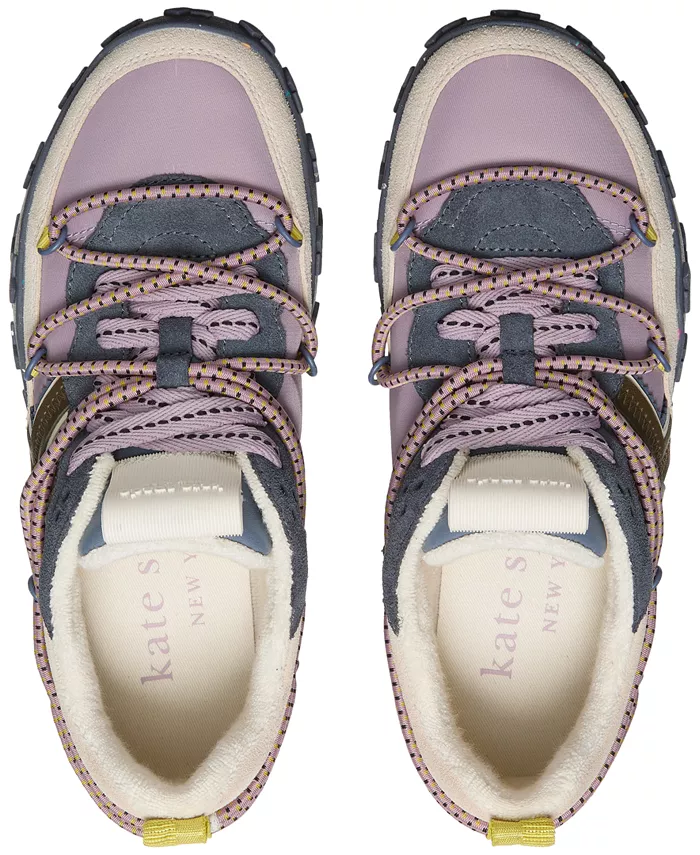 Женские кроссовки K As In Kate Hiking Lace Runners kate spade new york, фиолетовый — фото 4