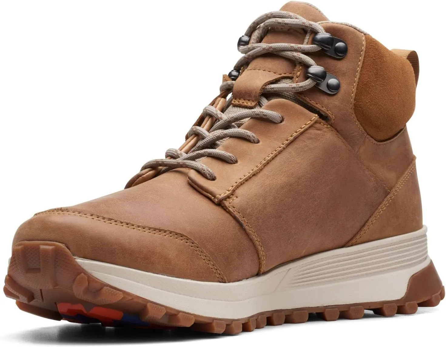 Мужские ботинки Clarks Trek Up WP, светло-коричневый — фото 4