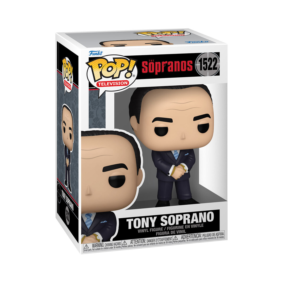 

Funko POP! Телевидение, коллекционная фигурка, Клан Сопрано, Тони, 1522 г.