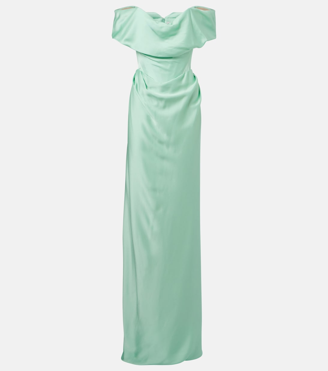 

Атласное корсетное платье Nova Cocotte Vivienne Westwood, Mint