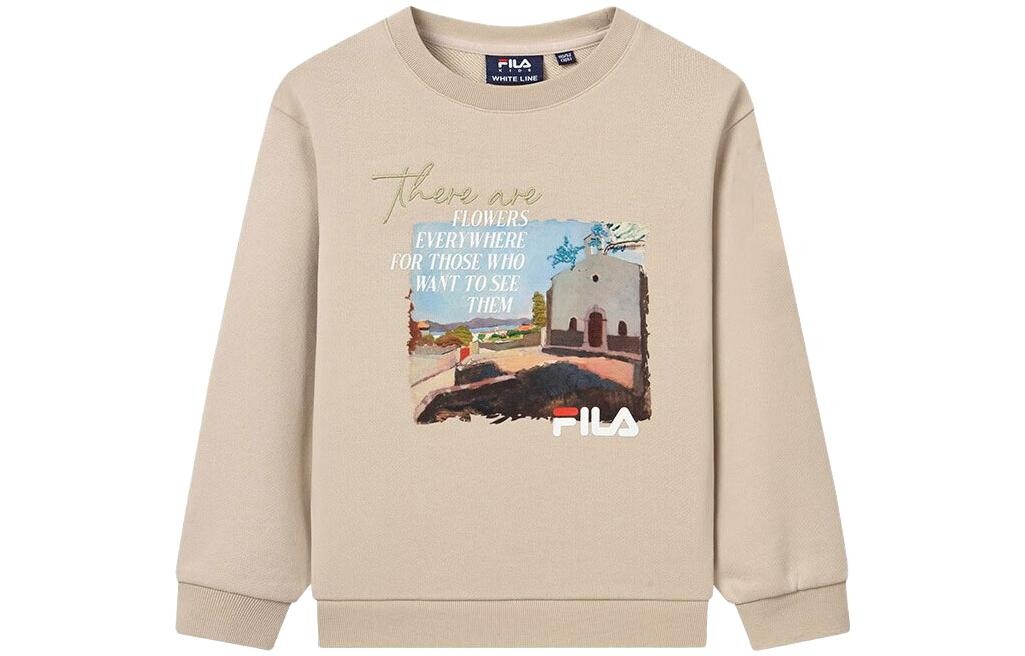 

Детская толстовка Fila Kids, хаки