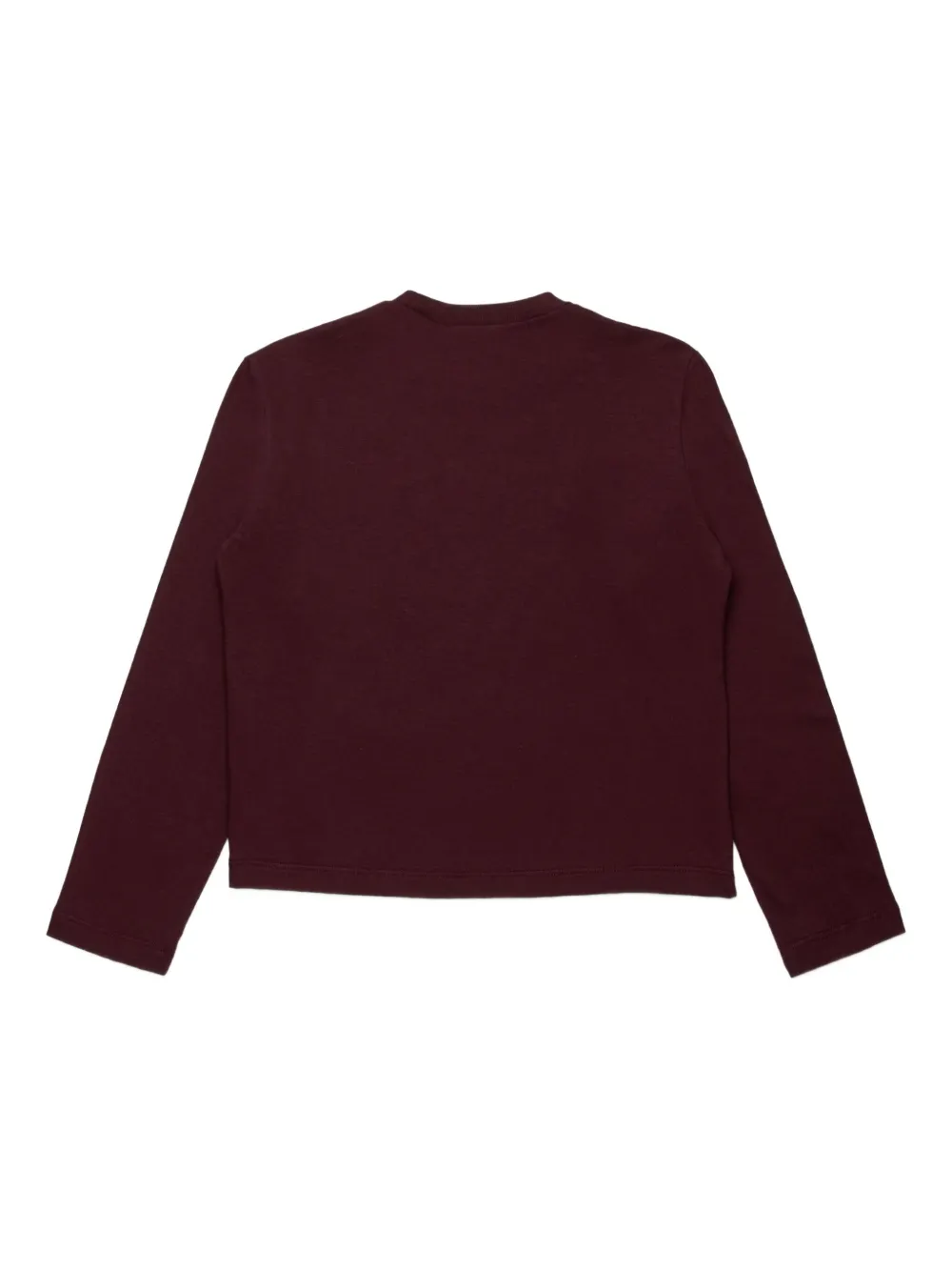Футболка с длинными рукавами Marni Kids, красный — фото 2