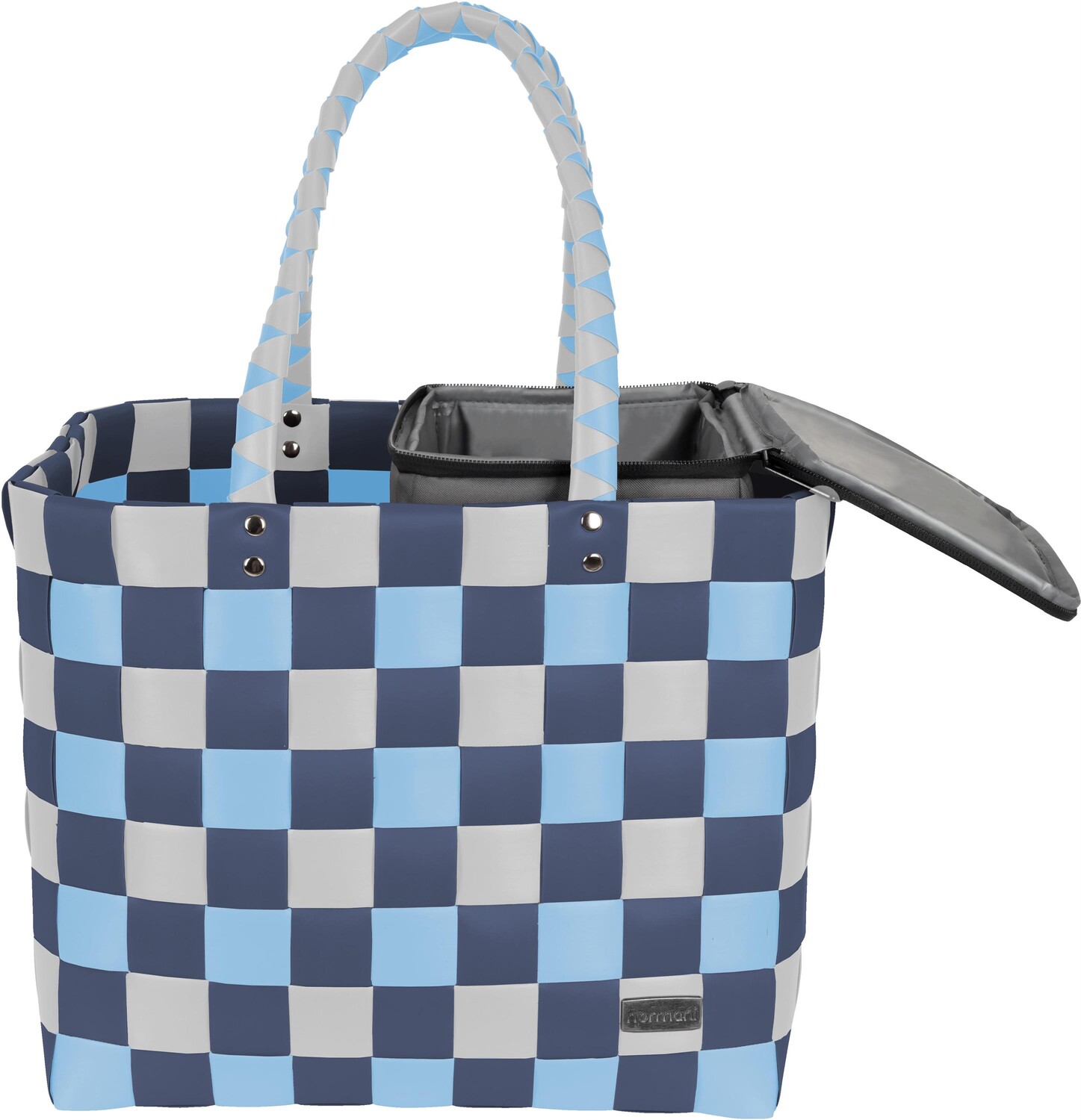 

Сумка шоппер normani Flechtkorb mit kleiner Kühltasche, цвет Namaka