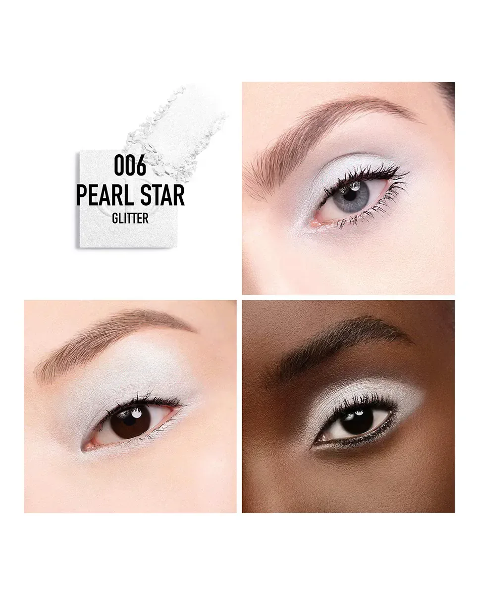 Тени для век стойкие и интенсивного цвета Dior, 006 Pearl Star — фото 2