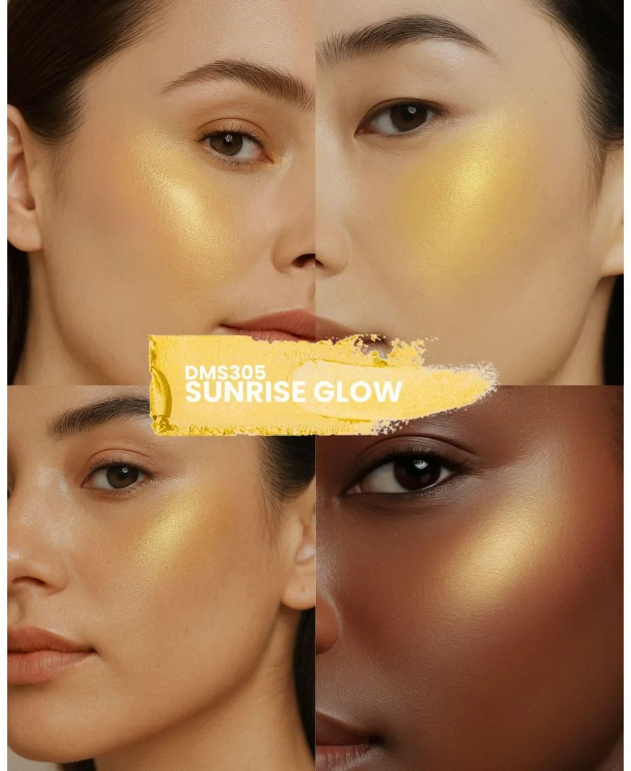 Набор Sculpt and Radiance Duo Set SIIA Cosmetics, золотой sculpt — фото 3