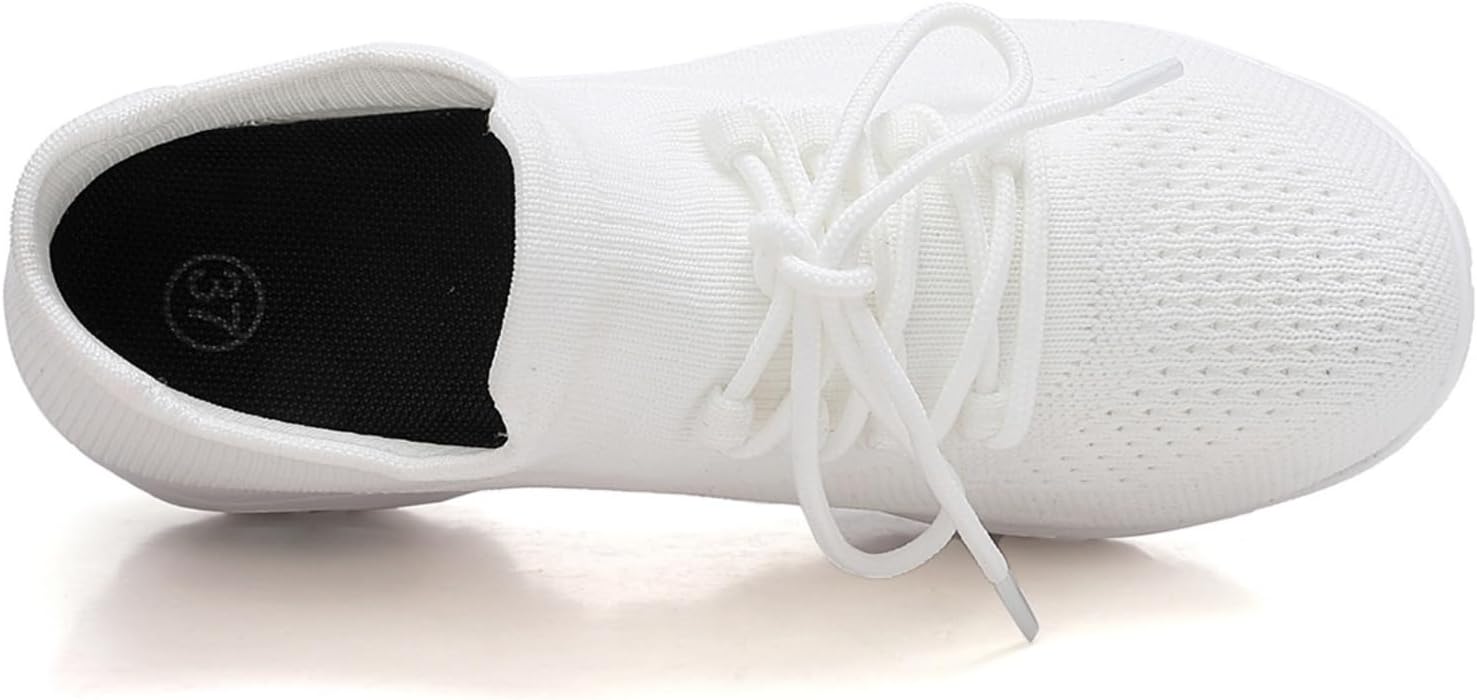 Комфортная обувь Orthowear для женщин и мужчин, ортопедическая обувь с амортизирующей стелькой, унисекс, с поддержкой свода стопы, слипоны для медсестер, дышащие сетчатые повседневные кроссовки, удобные для бега и ходьбы Generic, белый — фото 2