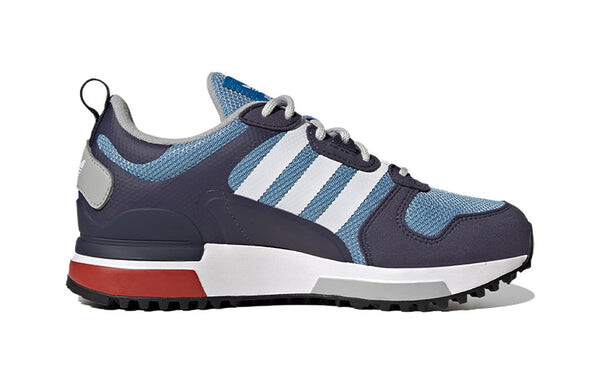 Кроссовки оригинал zx 700 Adidas, голубой — фото 2