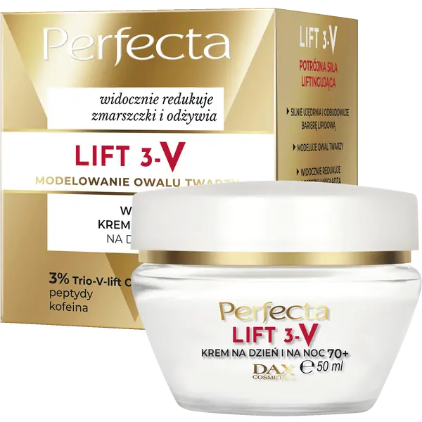 

Разглаживающий лифтинг-крем для лица 70+ для дня и ночи, 50 мл Perfecta Lift 3-v
