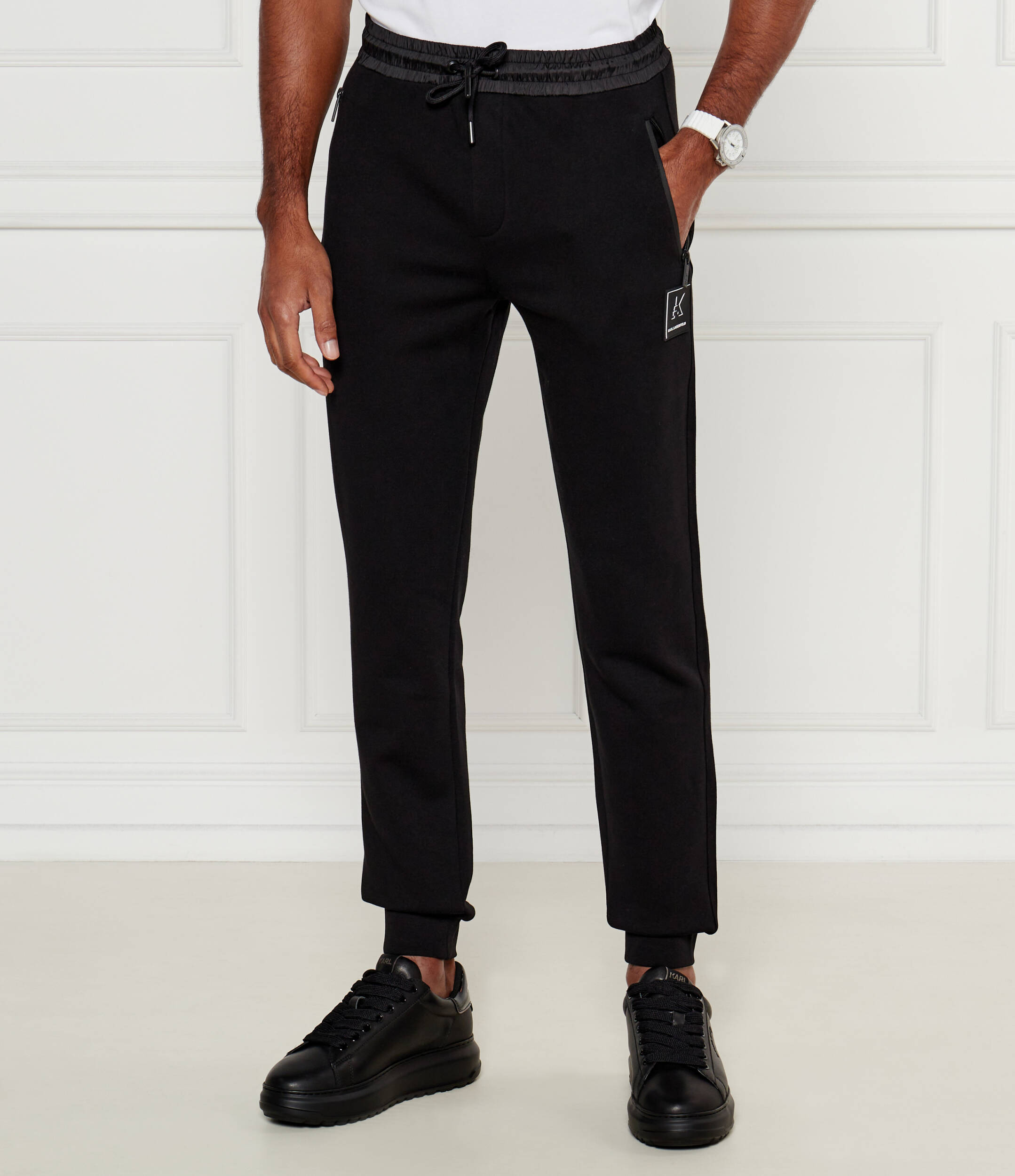 

Спортивные брюки Karl Lagerfeld Regular Fit, черный