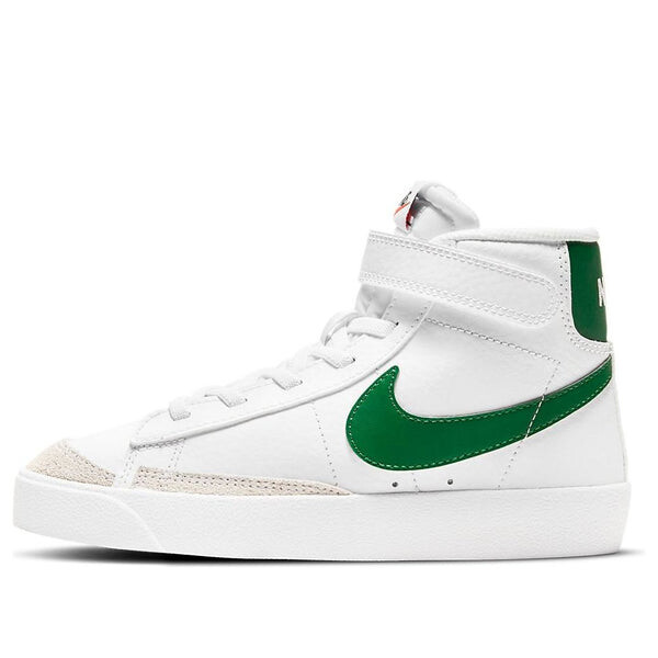 

Кроссовки blazer mid '77 'white pine green' Nike, белый