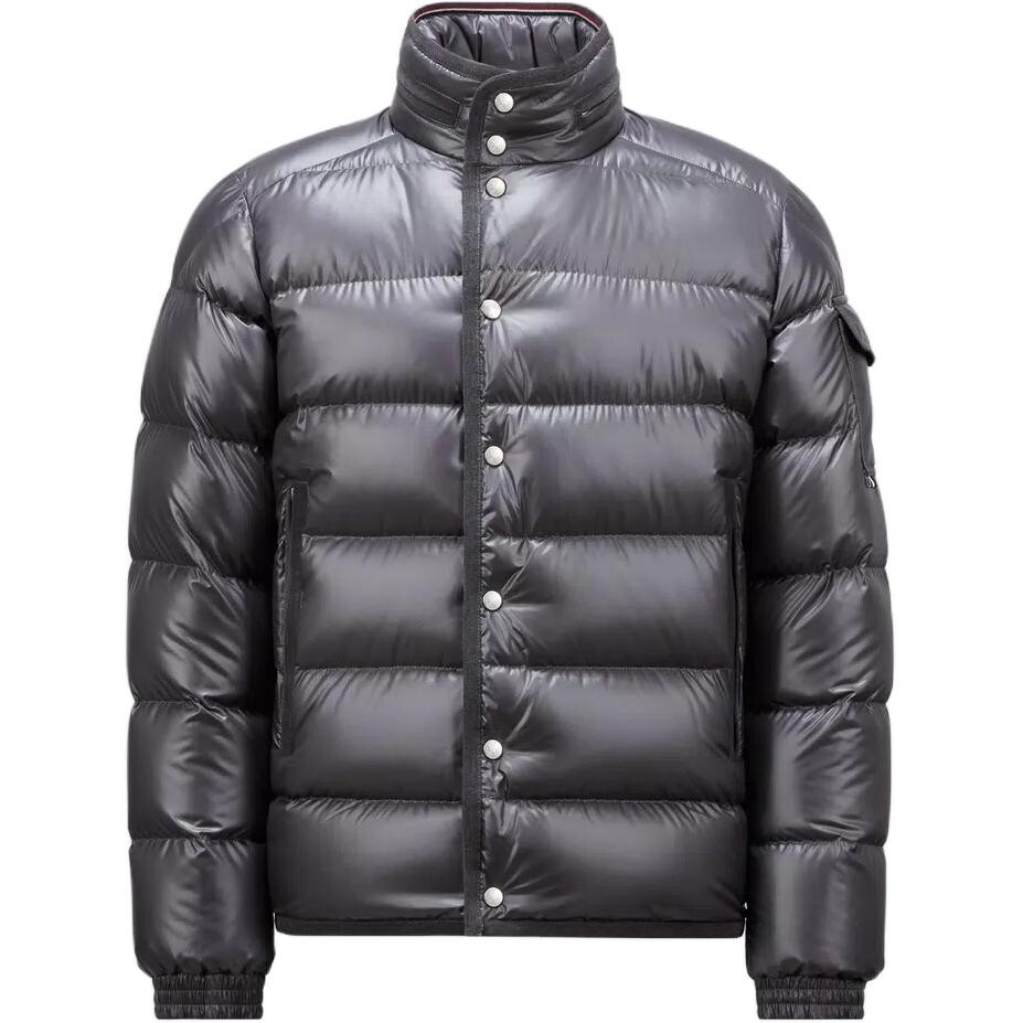 

Пуховик мужской темно-серый Moncler