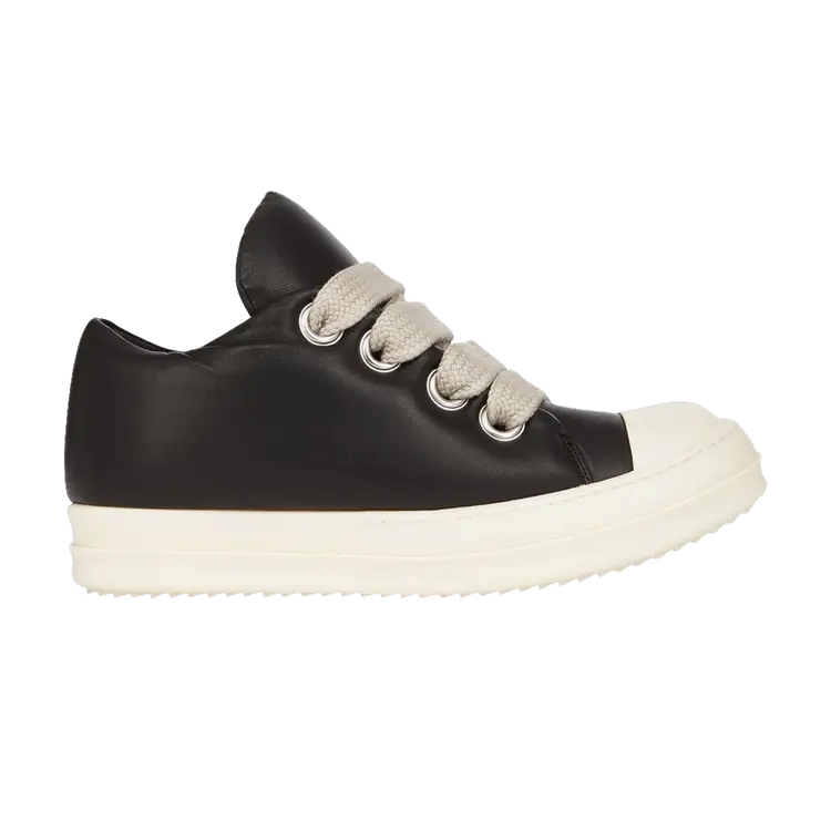Кроссовки Rick Owens Wmns Porterville Jumbo Laced Padded Low Black Milk, черный
