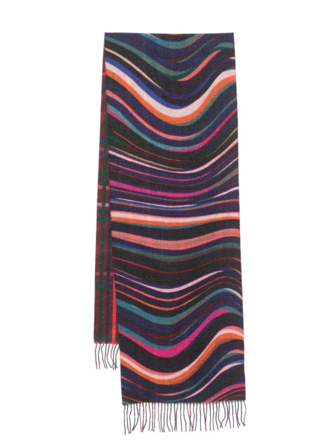 

Шарф в клетку Swirl Paul Smith, синий