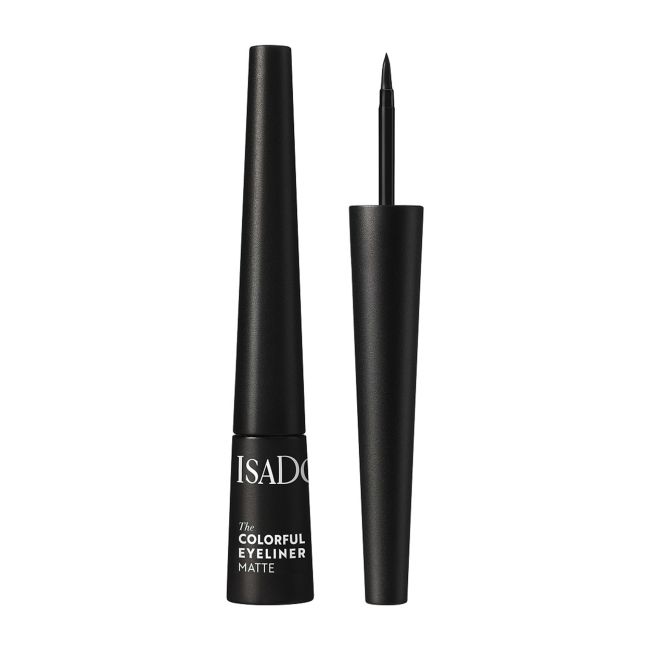 

Цветная матовая жидкая подводка для глаз с ручкой Isadora, цвет dark brown, 2,5 мл