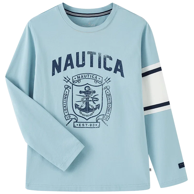 Футболка детская Kids' NAUTICA, Ecru — фото 3