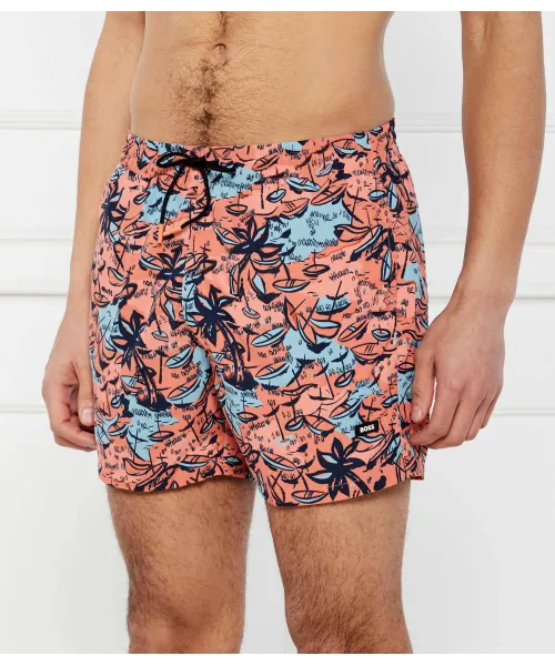 

Плавки-Шорты Willow Regular fit Boss, розовый