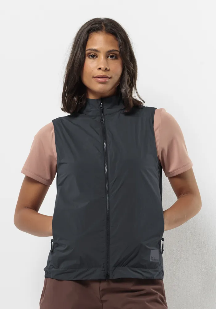 

Функциональный жилет Jack Wolfskin "BIKE COMMUTE WIND VEST W", цвет Phantom
