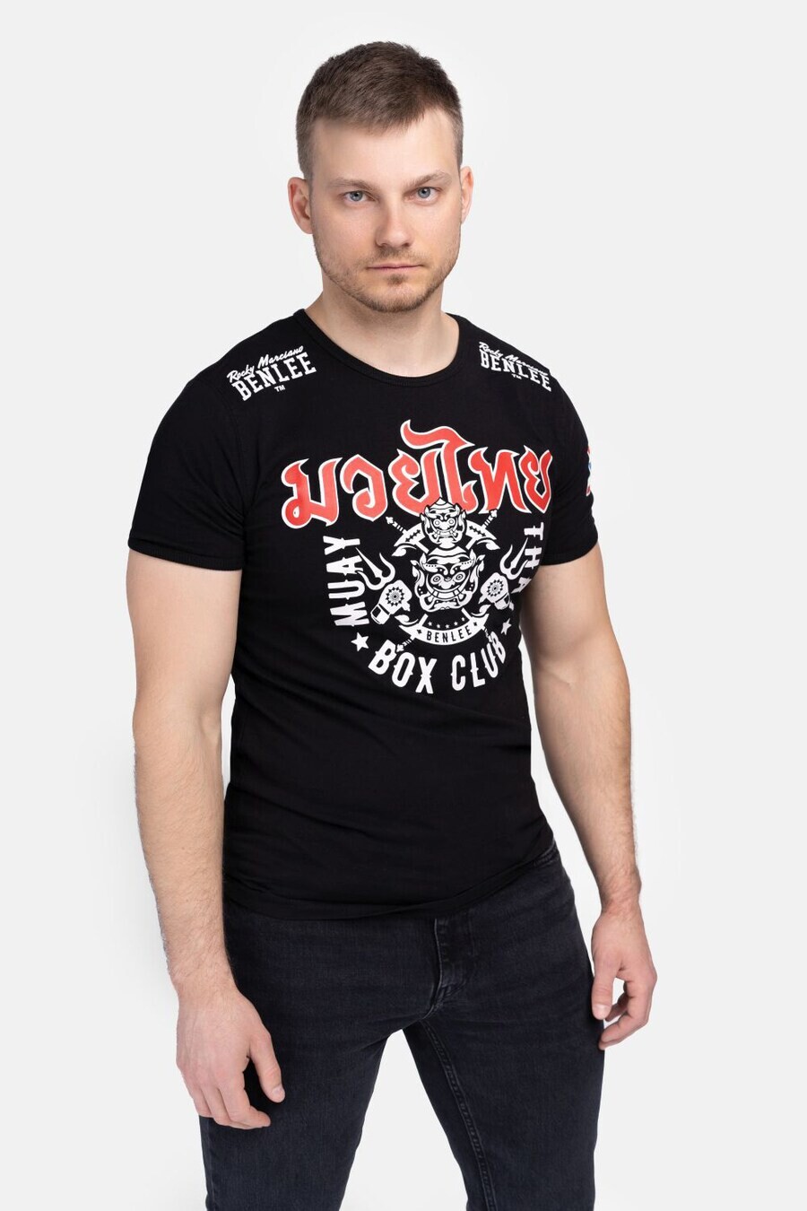 

Классическая футболка Benlee Shirt THAICITY, черный