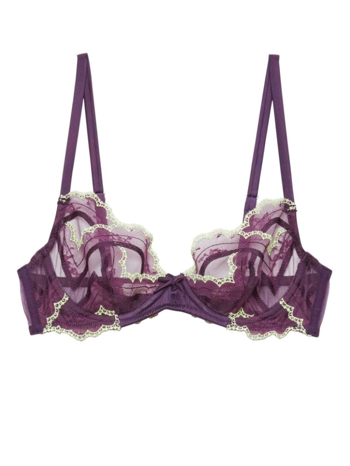 

Fleur Du Mal бюстгальтер Hendrix, фиолетовый