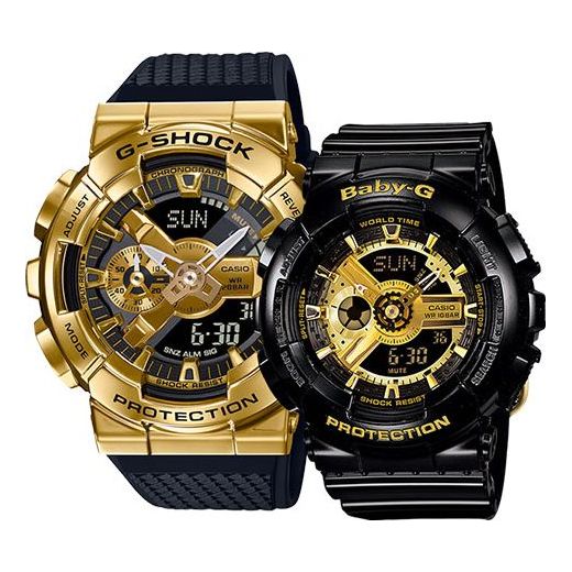 

Часы CASIO G-Shock Analog-Digital 'Black Gold', черный/золото