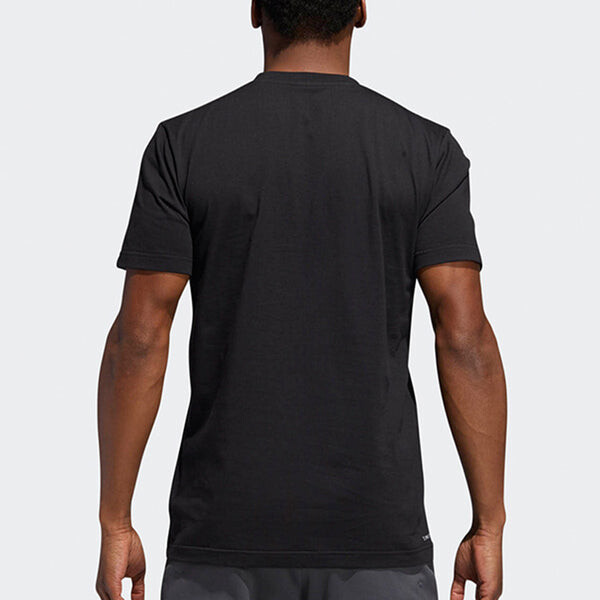Футболка harden mvmt gu short sleeve men's black Adidas, черный — фото 4