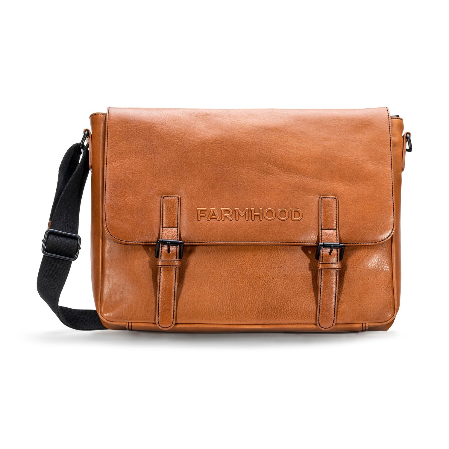

Сумка для ноутбука Farmhood Memphis n Messenger Leder 38 cm Laptopfach, коньячный