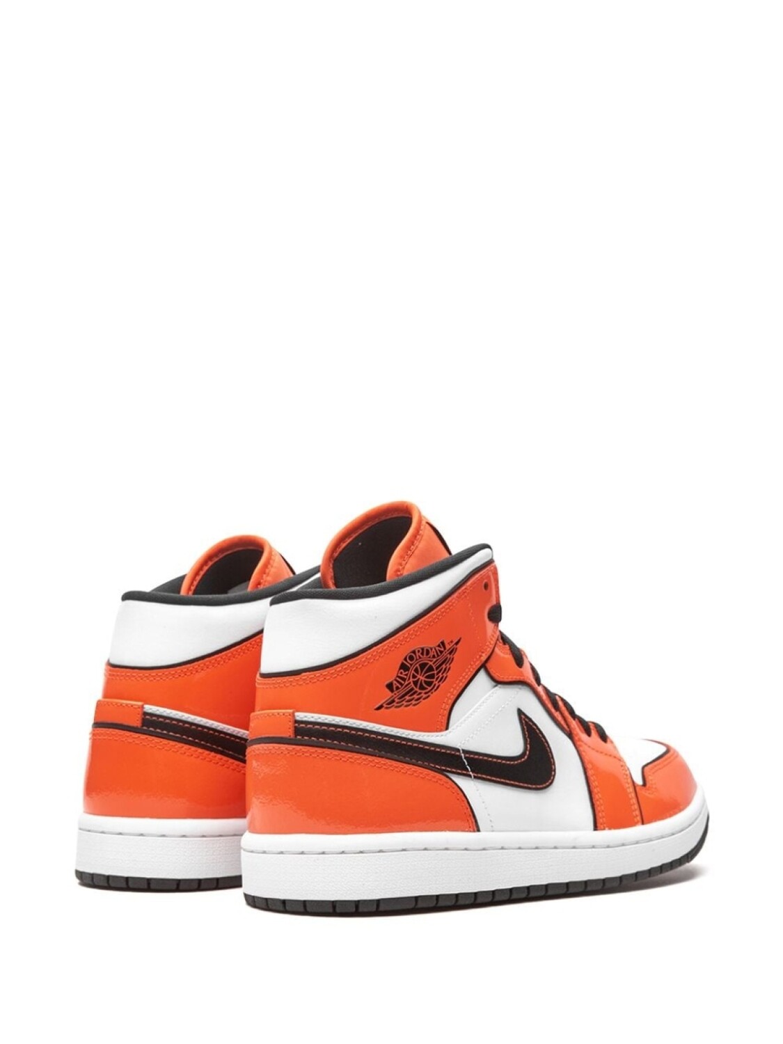 Jordan кроссовки Air Jordan 1 Mid SE Turf Orange, белый — фото 3