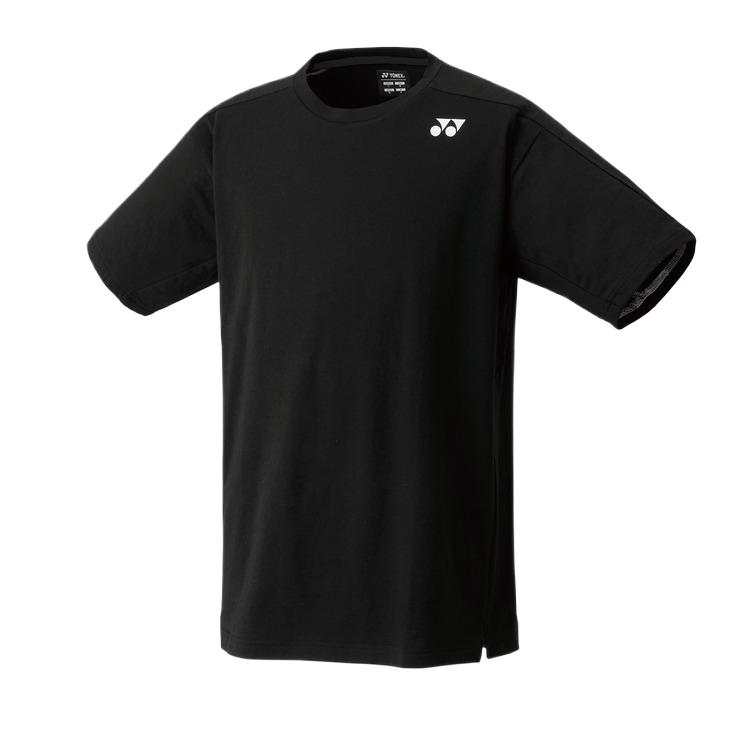 

Футболка мужская с круглым вырезом, умеренный прямой крой YONEX, черный