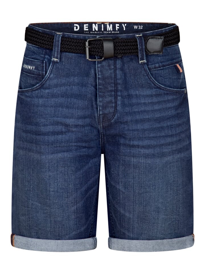 

Тканевые шорты DENIMFY, черный